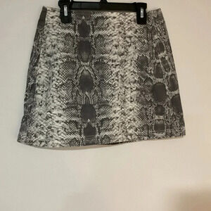 BDG Snakeskin Jean Skirt Medium